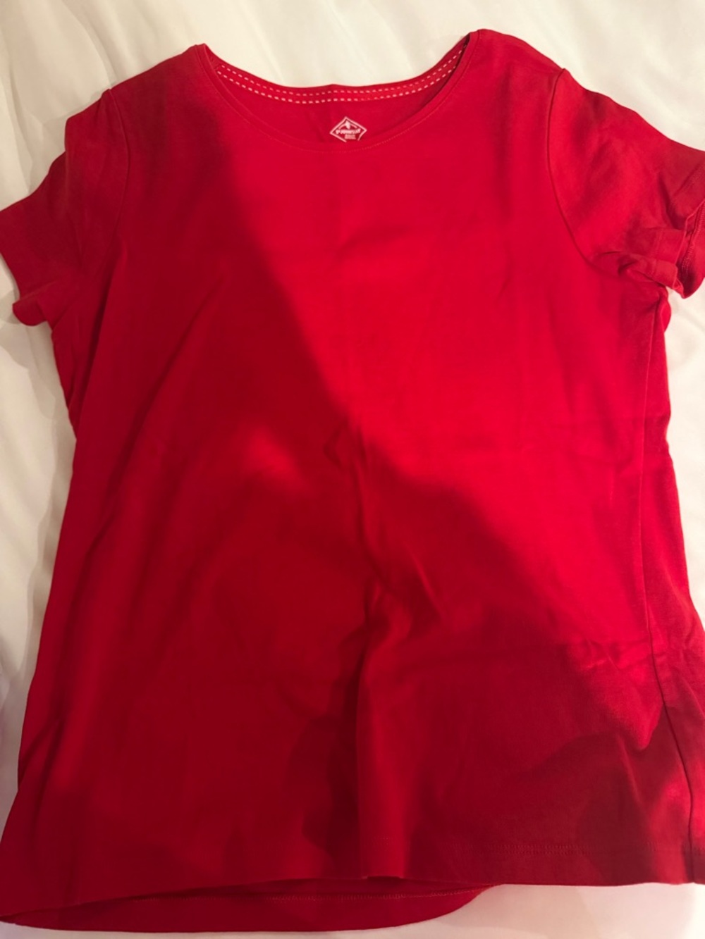 Women’s Red Short Sleeve Tee
